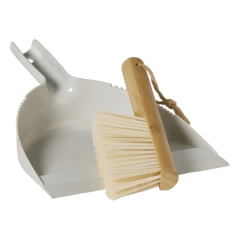 Handveger set bamboe - beige - 26.8x18.2x7.5 cm
