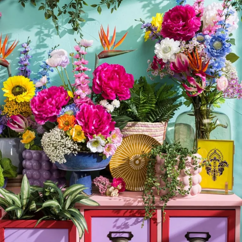 Hangplantje in potje - spits blad
