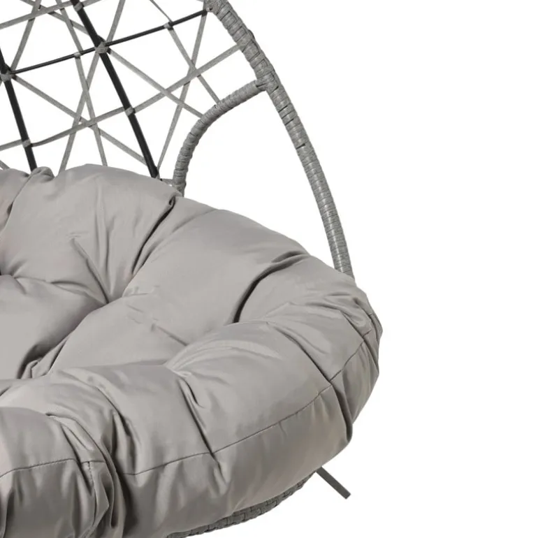 Hangstoel loveseat - grijs - ø120x200 cm