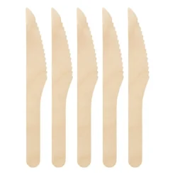 Houten messen - set van 20