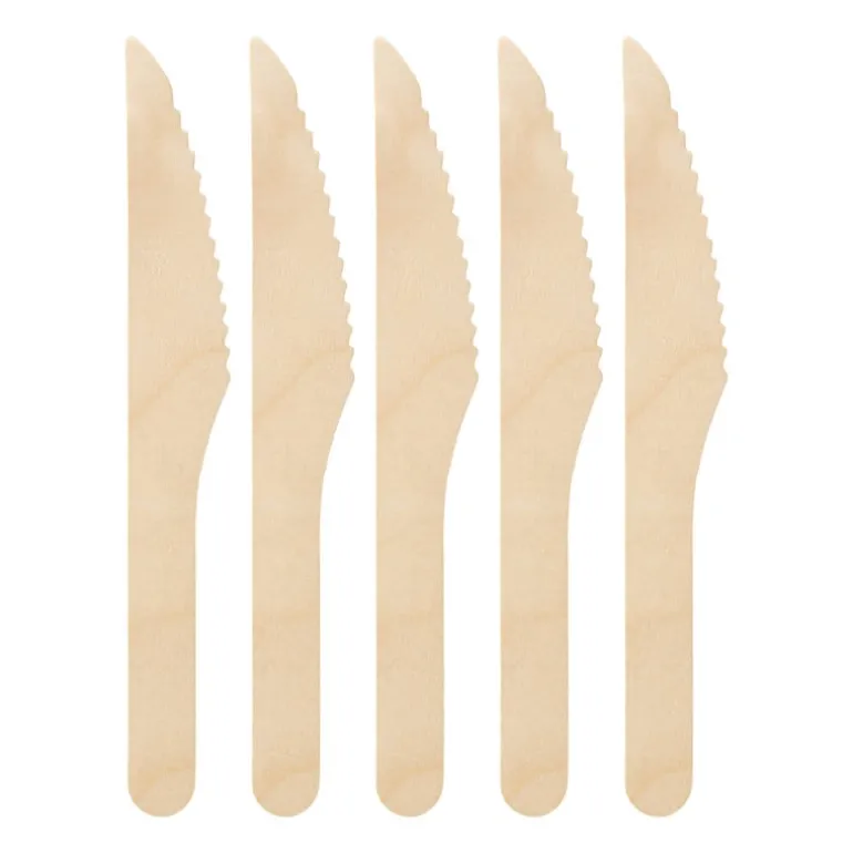 Houten messen - set van 20