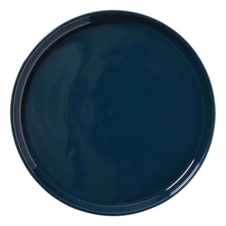 Hugo Kennis ontbijtbord - blauw - ø20 cm