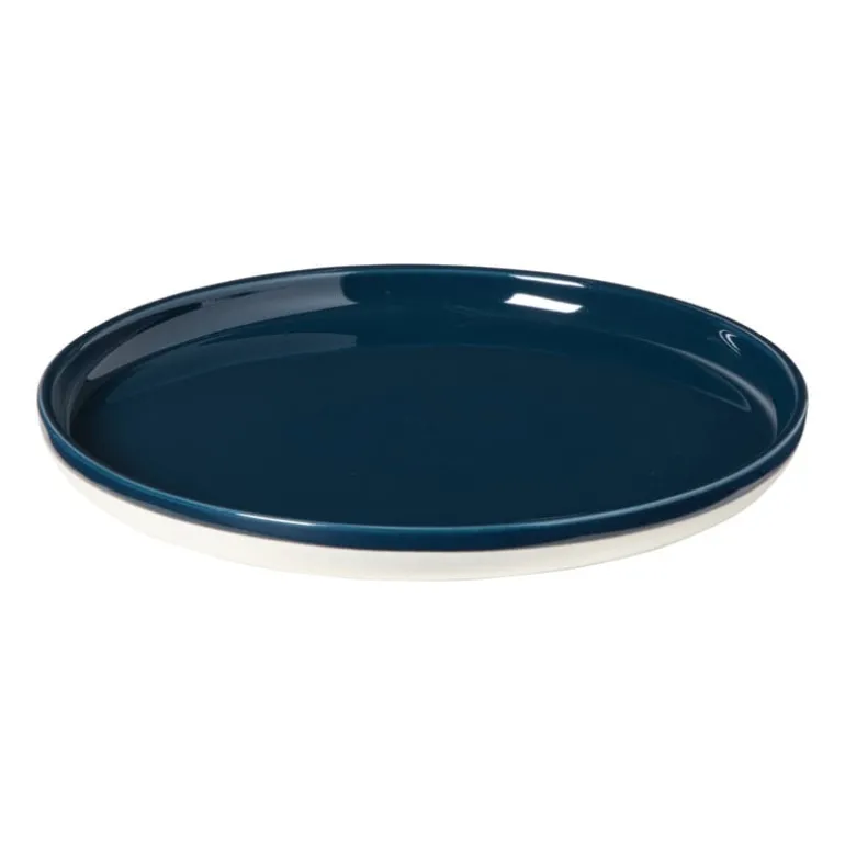 Hugo Kennis ontbijtbord - blauw - ø20 cm