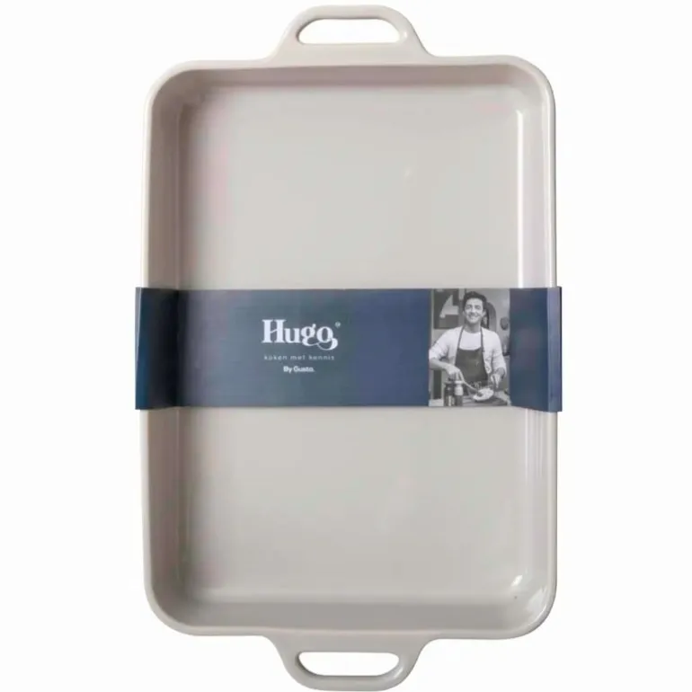 Hugo Kennis ovenschaal large - grijs - 4.16x39x23.3 cm