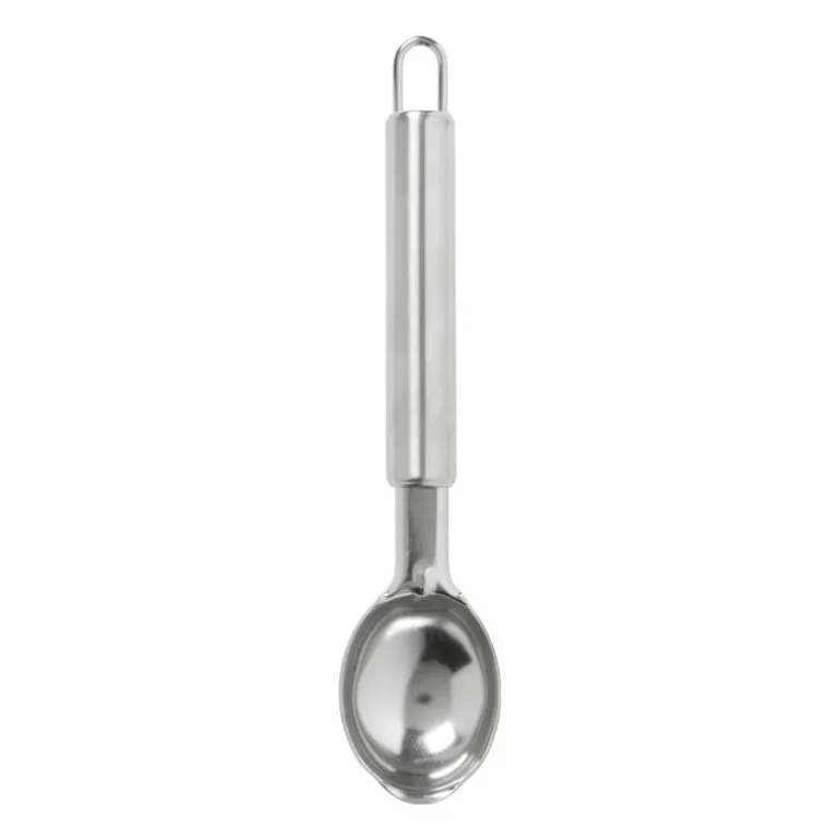 Ijslepel London - zilverkleurig - 20 cm