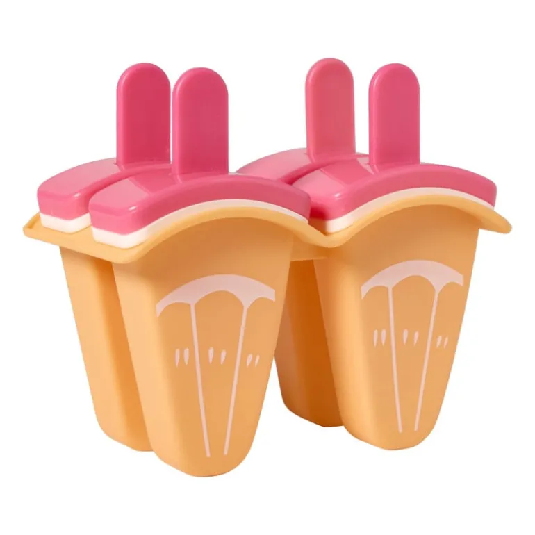 Ijsvormpjes sinaasappels - oranje - 4 ijsjes