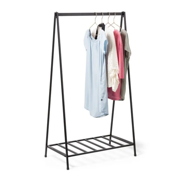 Ijzeren kleerhangers - goudkleurig - set van 4