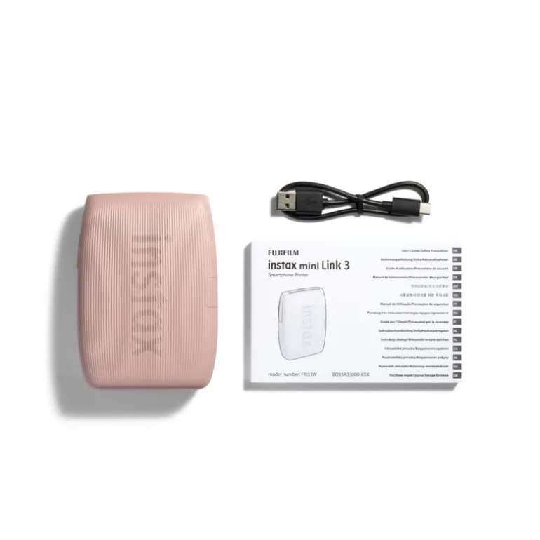Instax mini link 3 pocket printer - roze