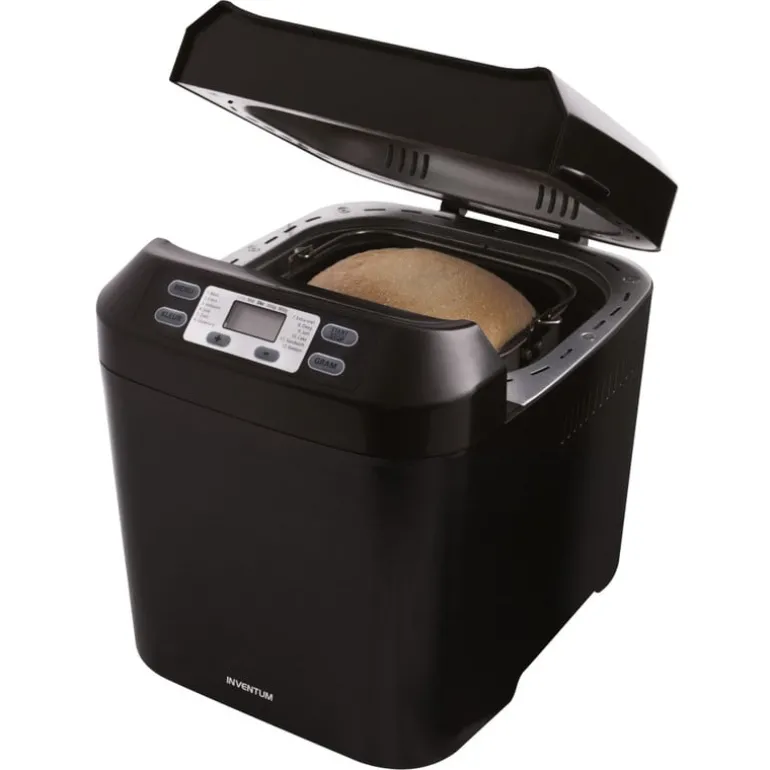Inventum broodbakmachine - zwart - 29x27x33 cm