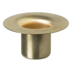 Kaarsenhouder voor fles - goud - ø5x2.6 cm