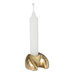 Kandelaar croissant Monique - goud - 4x6.5x6.5 cm