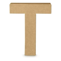 Kartonnen letter T