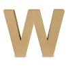 Kartonnen letter W