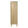 Kast Japandi smal - bruin - 145x40x33 cm