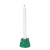 Kerst kandelaar tulband - ø7x5 cm - diverse varianten