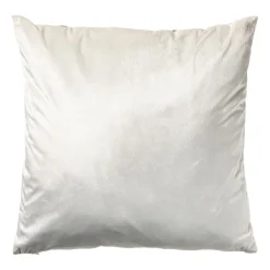 Kerstkussen skiën - beige/multikleur - 45x45 cm