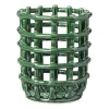 Keukengerei pot keramiek - groen - ø13.5x17 cm
