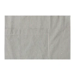 Keukenschort gestreept - groen/wit - 65x85 cm