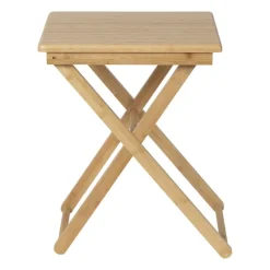 Klaptafel beibu - bamboe - naturel - 42x30x52 cm