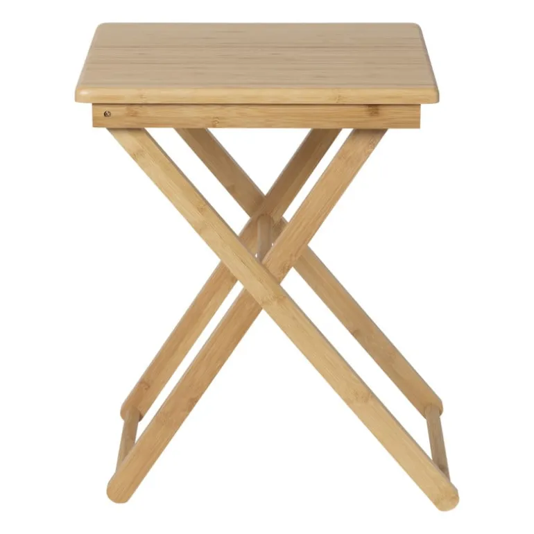 Klaptafel beibu - bamboe - naturel - 42x30x52 cm
