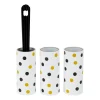 Kledingroller - zwart/wit - 3 rollers