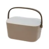 Koelbox 20 liter - beige - 47x34x26 cm