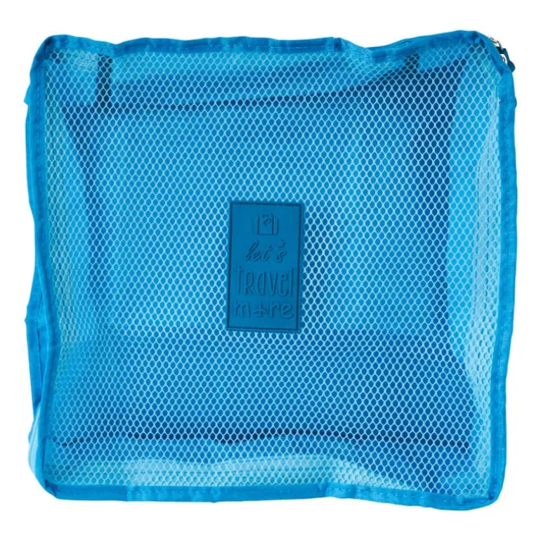 Koffer organizers - blauw - set van 3