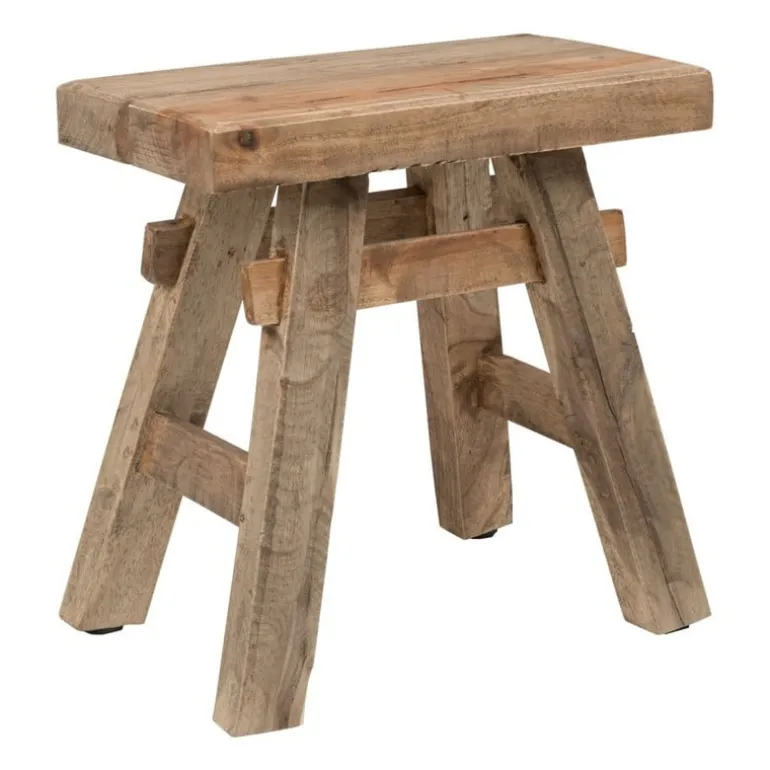 Krukje recycle Ubud - hout - 45x27x45 cm