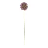 Kunstbloem allium - paars - 64 cm