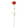 Kunstbloem anjer - rood - 58 cm