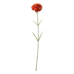Kunstbloem anjer - rood - 58 cm