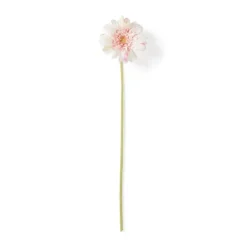 Kunstbloem gerbera - lichtroze - 60 cm