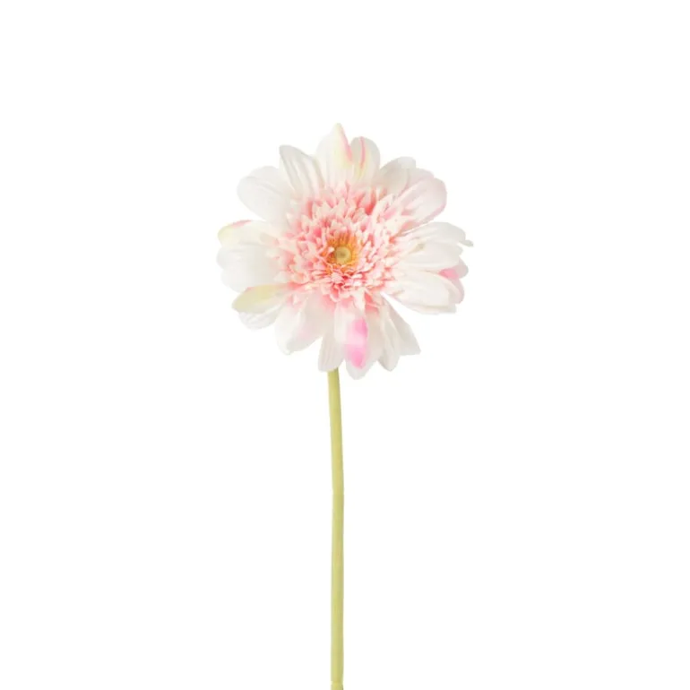 Kunstbloem gerbera - lichtroze - 60 cm