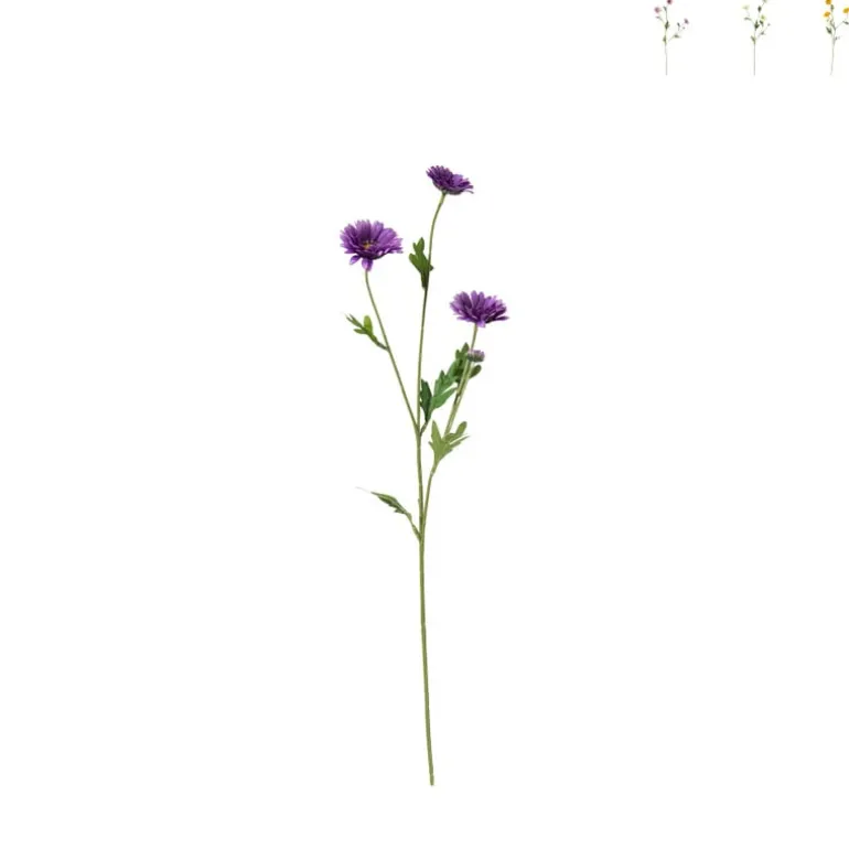 Kunstbloem madeliefje - 58 cm - diverse varianten