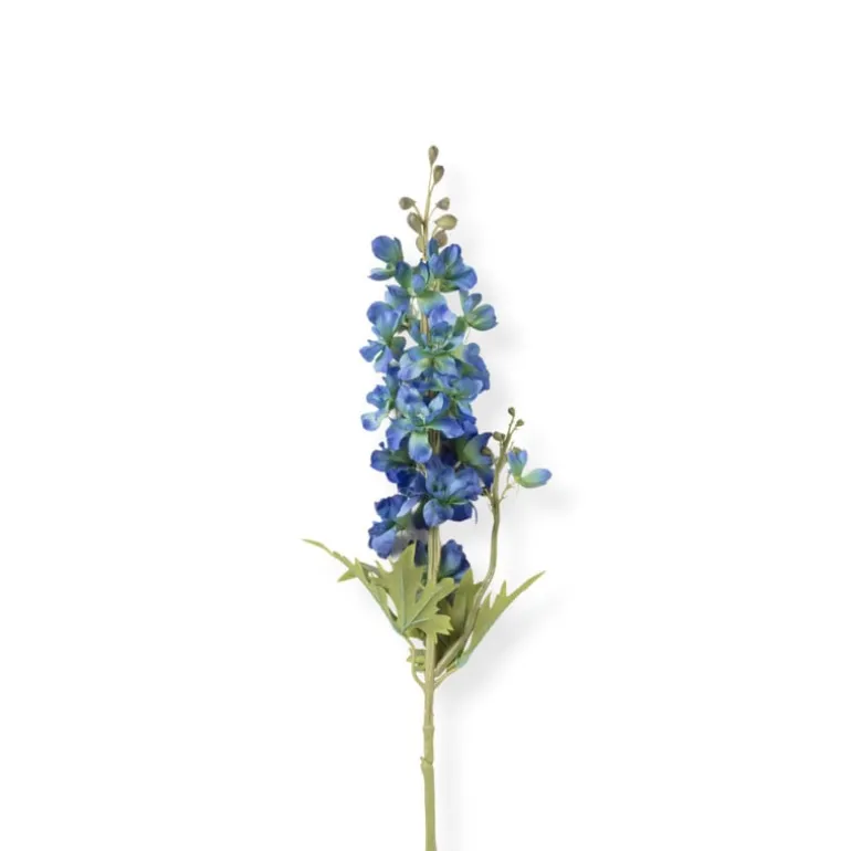 Kunstbloem ridderspoor - blauw - 85 cm