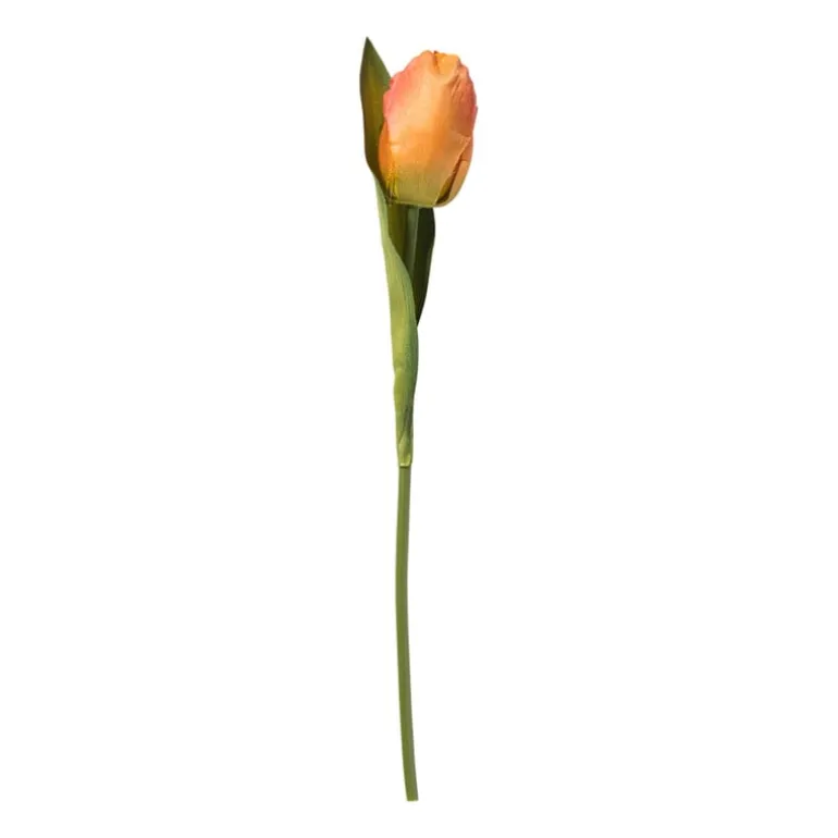 Kunstbloem tulp - multikleur - 30 cm - diverse varianten