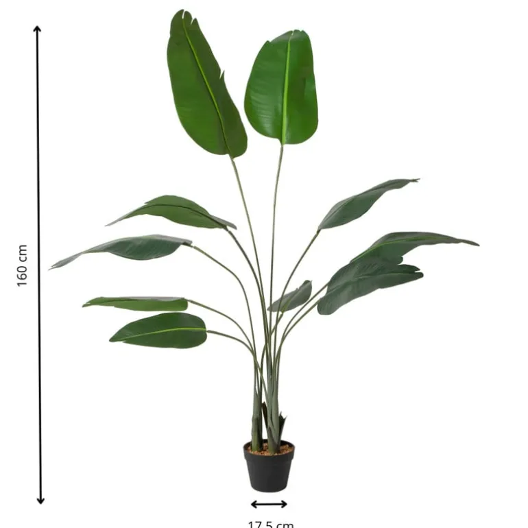 Kunstplant strelitzia - 160 cm