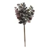 Kunsttak eucalyptus - rood - 23 cm