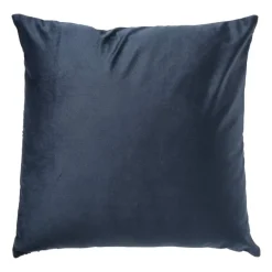 Kussen chenille jacquard - blauw - 45x45 cm