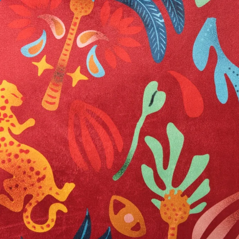 Kussen flame market - multikleur - 45x45 cm