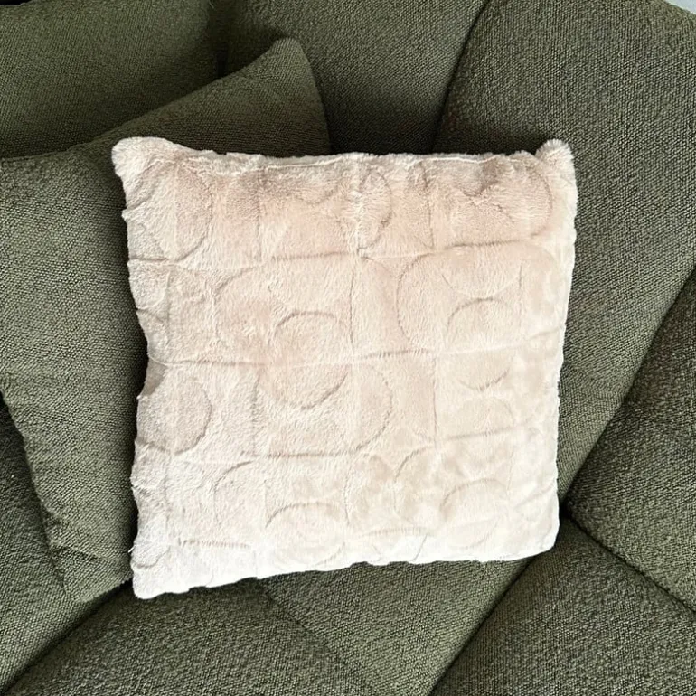 Kussen japandi - beige - 45x45 cm