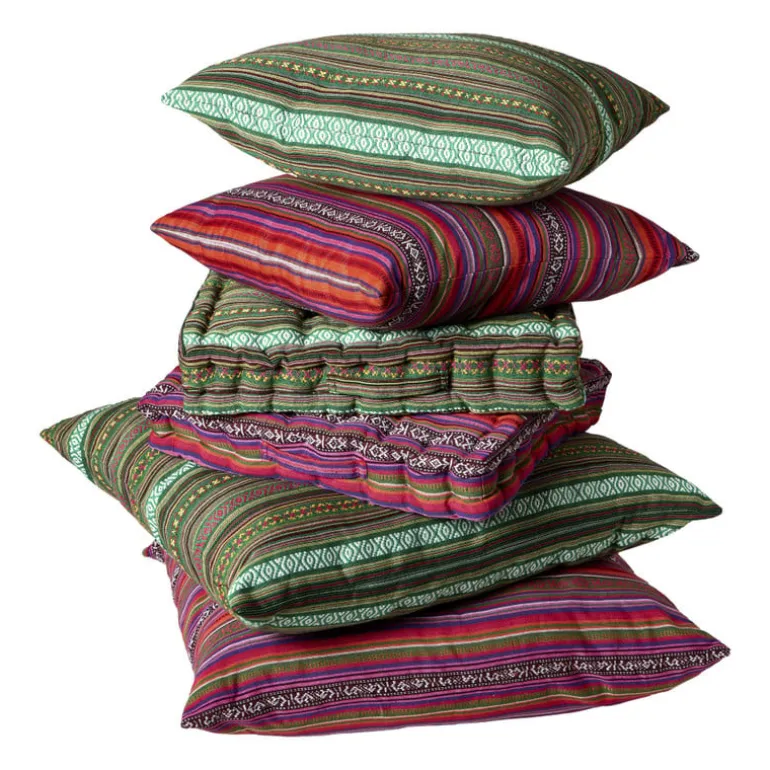 Kussen mexican klein - groen - 45x45 cm