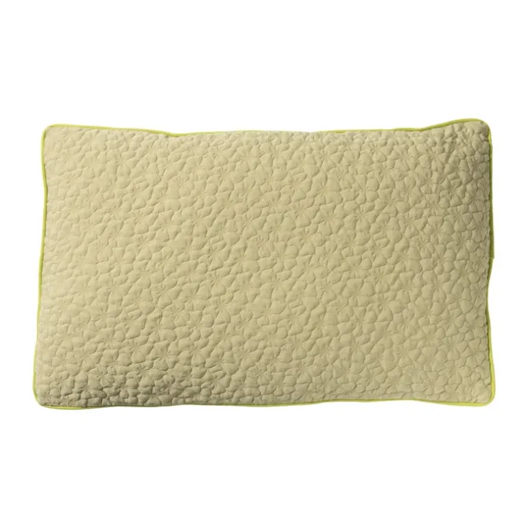 Kussen piping - groen - 30x50 cm