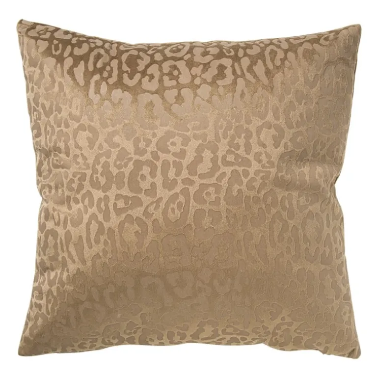 Kussen velvet animal - bruin - 45x45 cm