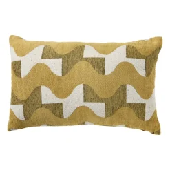 Kussen wave - multikleur - 30x50 cm
