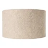 Lampenkap bouclé - beige - ø45x26 cm