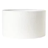 Lampenkap bouclé - wit - ø45x26 cm
