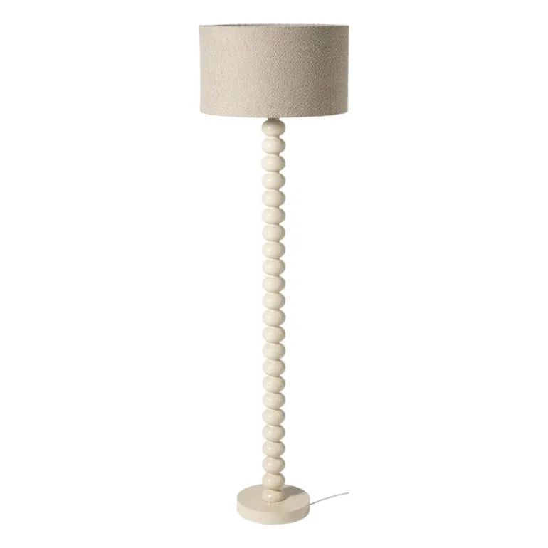 Lampvoet bollen - beige - ø24x135 cm