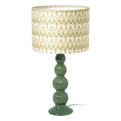 Lampvoet bollen - groen - ø8.5x30 cm