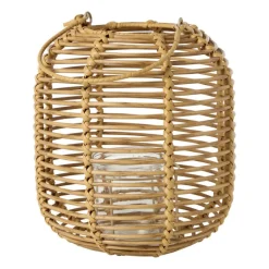 Lantaarn ringen - bruin - ø24x26 cm